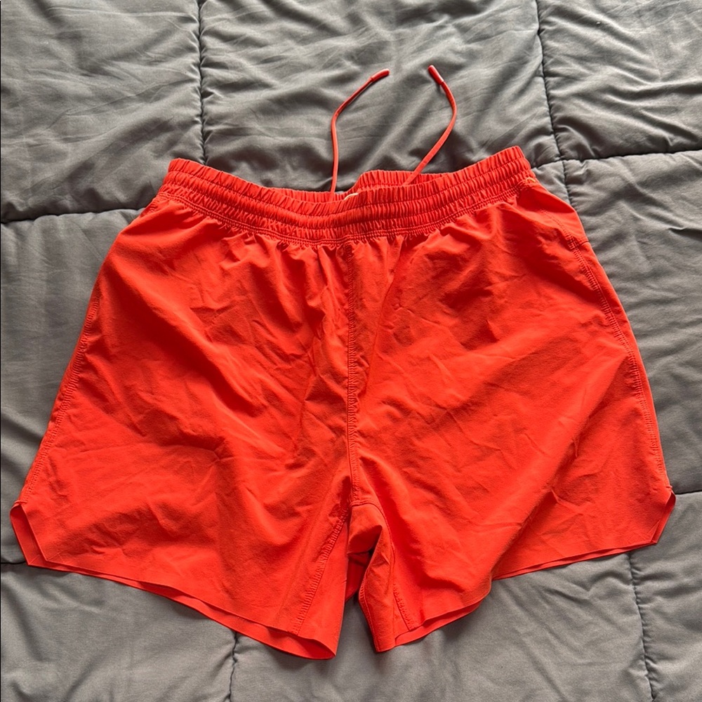 Bright Orange Athletic Shorts